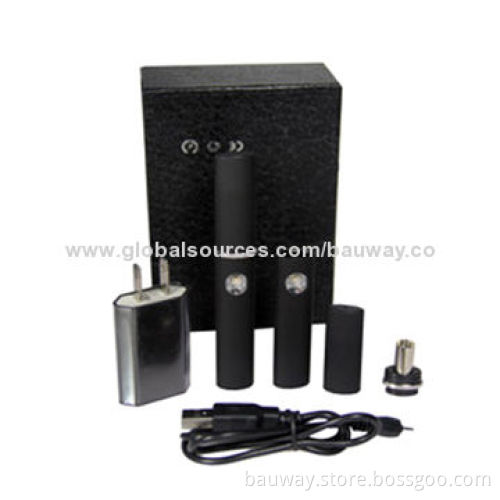 E cigarette pen kit for liquid and wax, package with gift box, new fashion, more than 160 flavor
